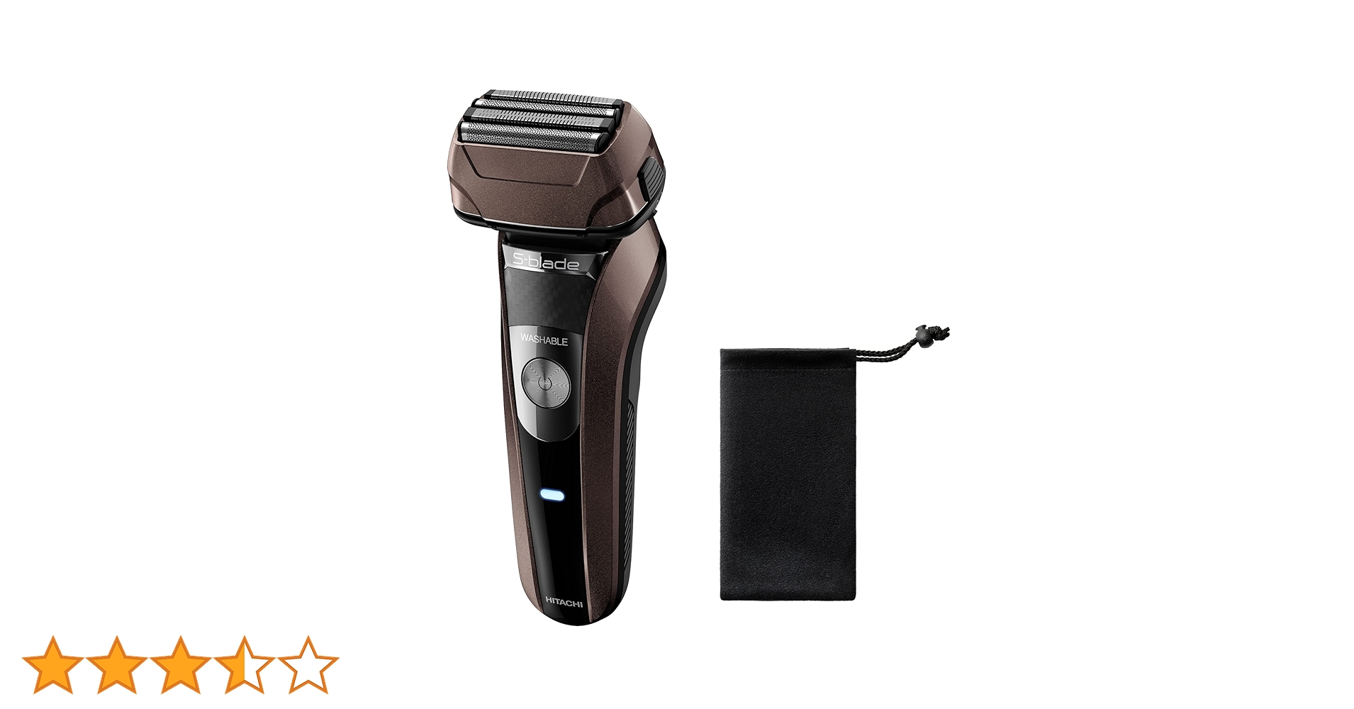 HITACHI RMH-FJ50B メンズシェーバー メンズシェーバー[電気シェーバー]【4枚刃】（メタリックグレー